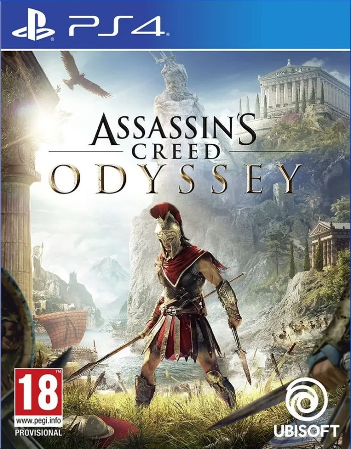 Assassins_Creed_Odyssey_PS4_Preowned.webp Assassins Creed Odyssey PS4 (Preowned) - Image 1