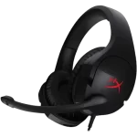 HyperX Cloud Stinger Wired Over Ear Gamming Headphones with Mic for PC,PS5,PS4,XBOX and MOBILE Black OPEN BOX