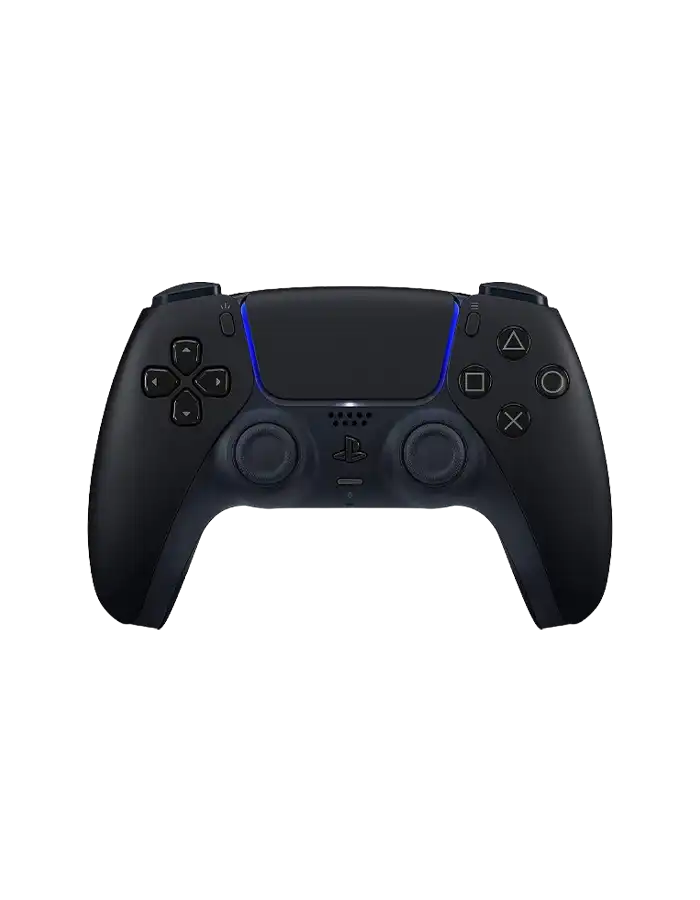 PS5-Controller-DualSense-wireless-controller-black.webp DualSense Wireless Controller – Midnight Black (Preowned) - Image 1