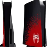 PS5 Faceplate Replacement Shell Spiderman Edition For PS5 Console Disc Version Two Side Shell Body